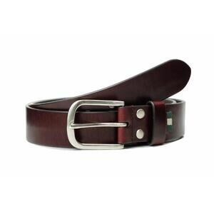 NEW MILWAUKEE LEATHER men's marcus belt in scotch